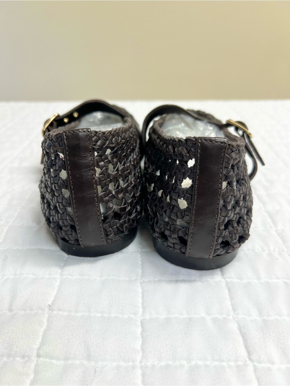 Madewell The Remy Mary Jane Flat in Dark Carob Size 8 NWOB - Picture 6 of 12